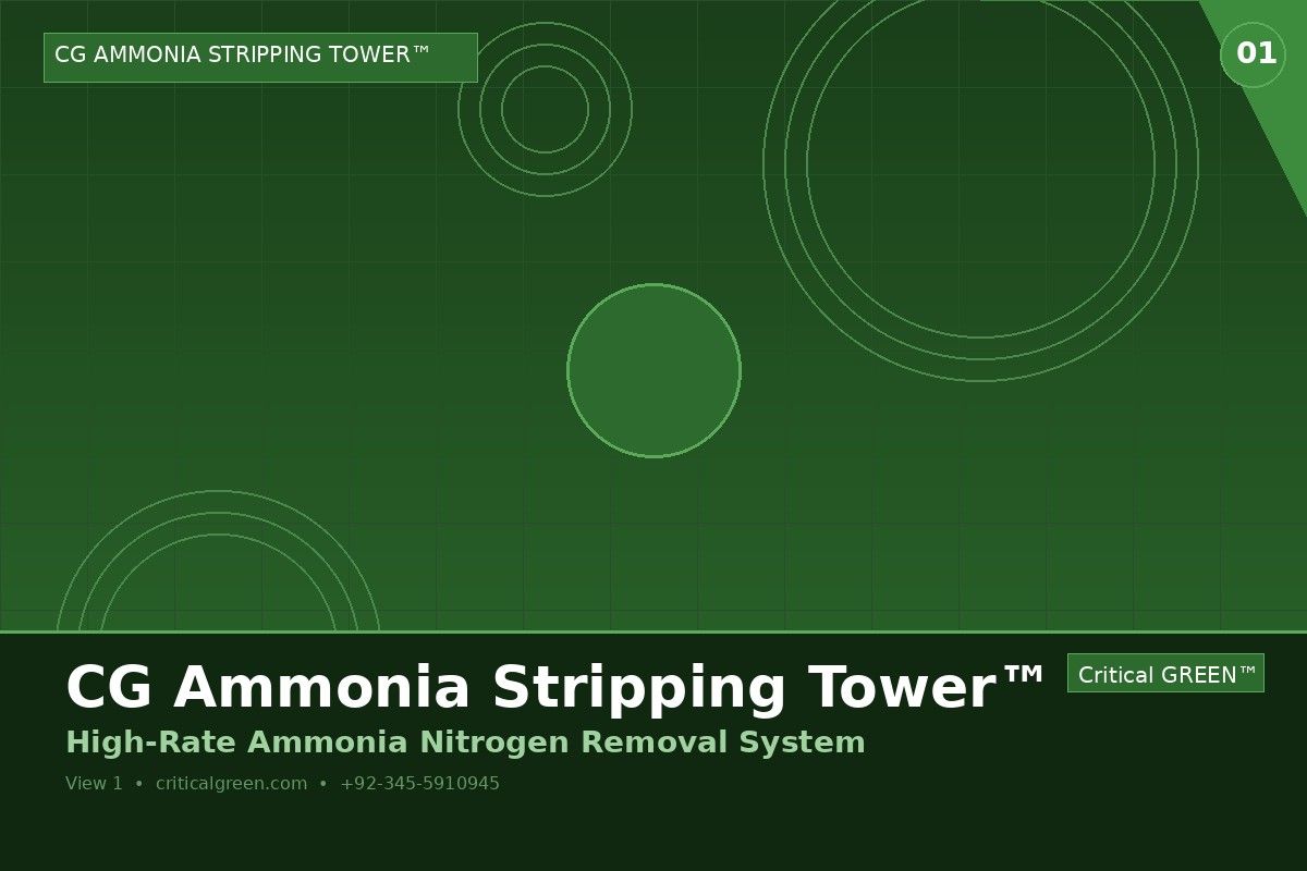 Ammonia Stripping installation